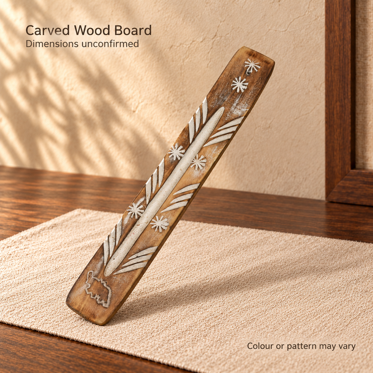 TB559472646633-05 | Carved Wood Board | Dimensions unconfirmed | Colour or pattern may vary