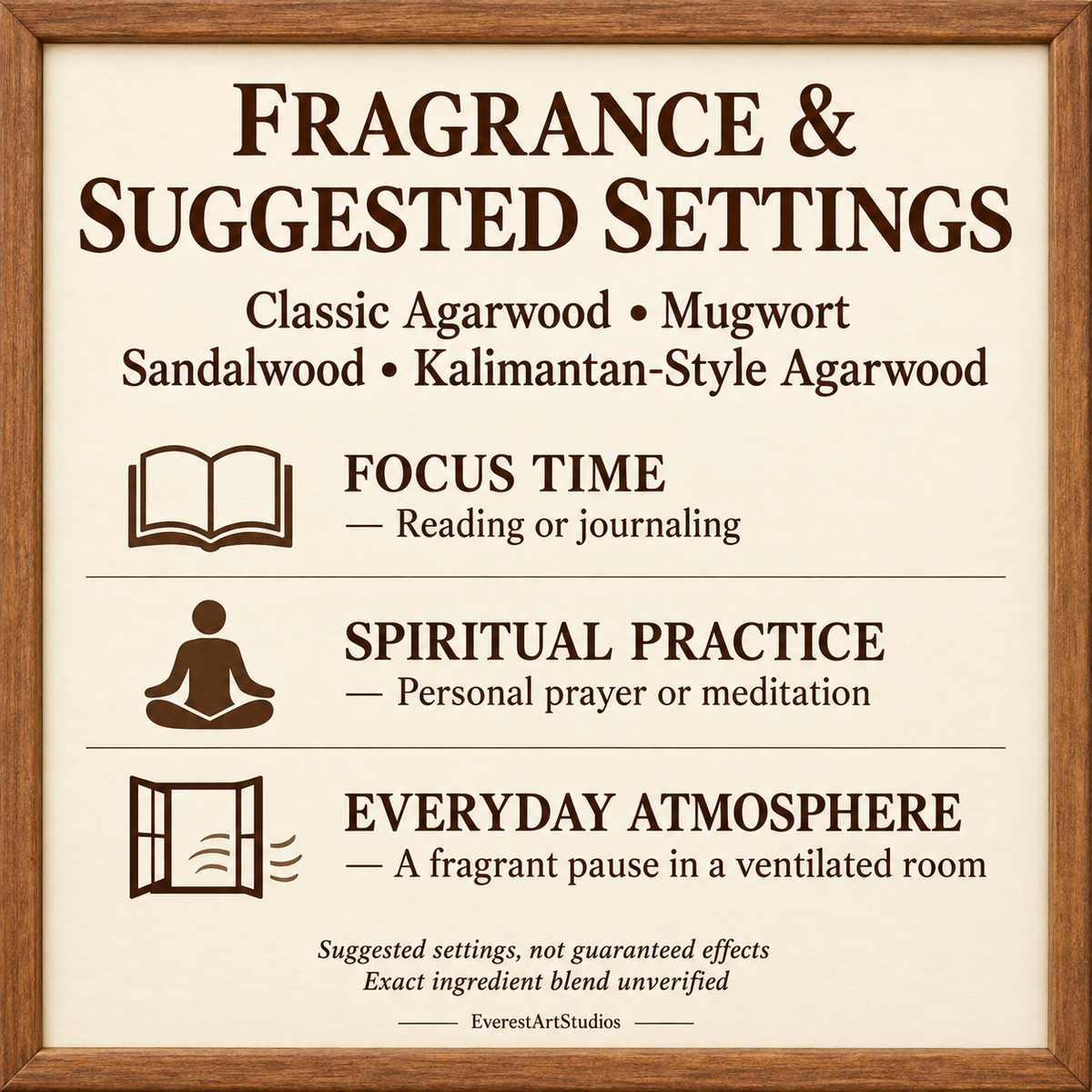 Coil Incense — Agarwood, Mugwort & Sandalwood, Small or Large 20-Coil Boxes | uses