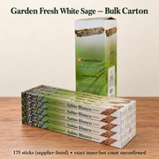 GardenFreshWhiteSage175source-listedbulk packaging