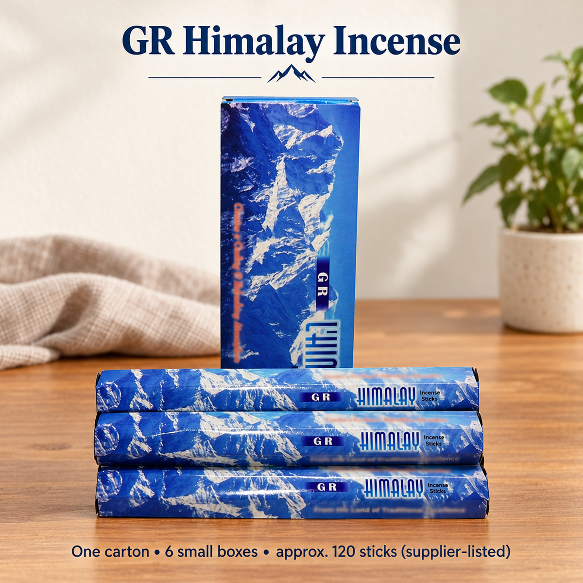 GR & Garden Fresh Incense Sticks — Six-Box Fragrance Cartons — variant-11