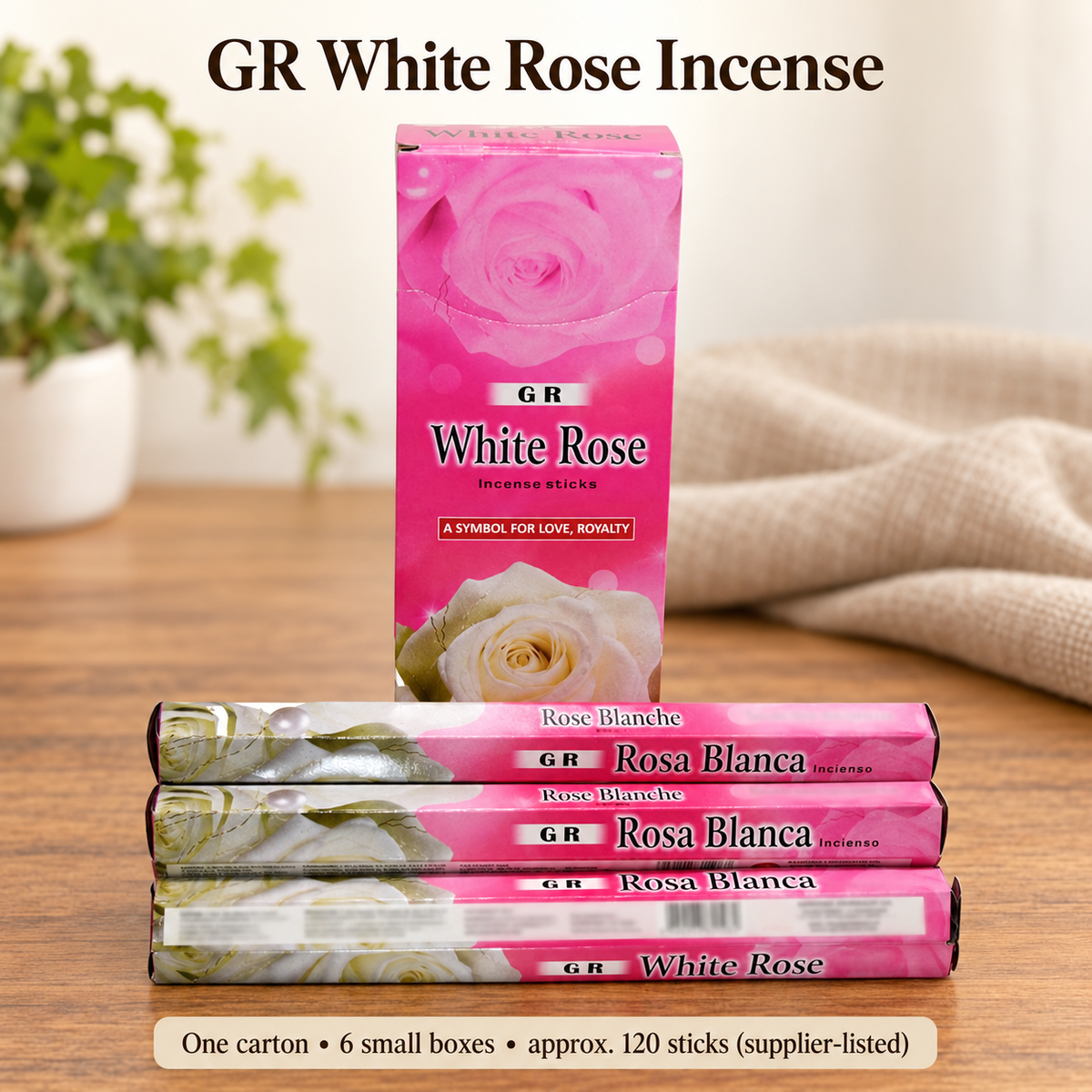 GR & Garden Fresh Incense Sticks — Six-Box Fragrance Cartons — variant-13