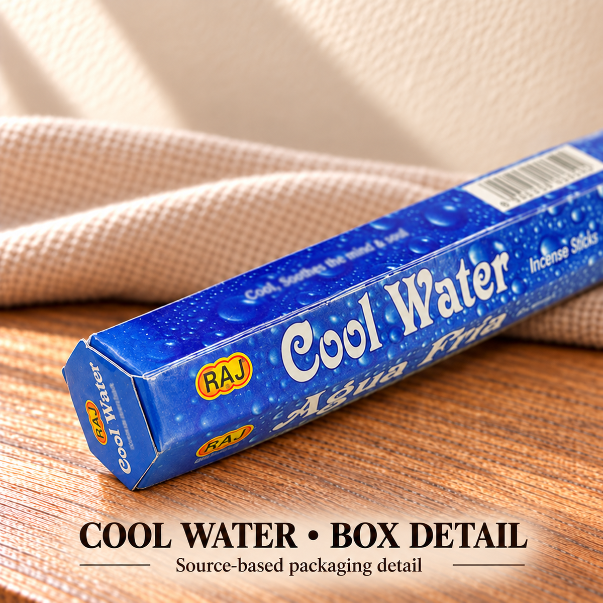 Cool Water box end detail