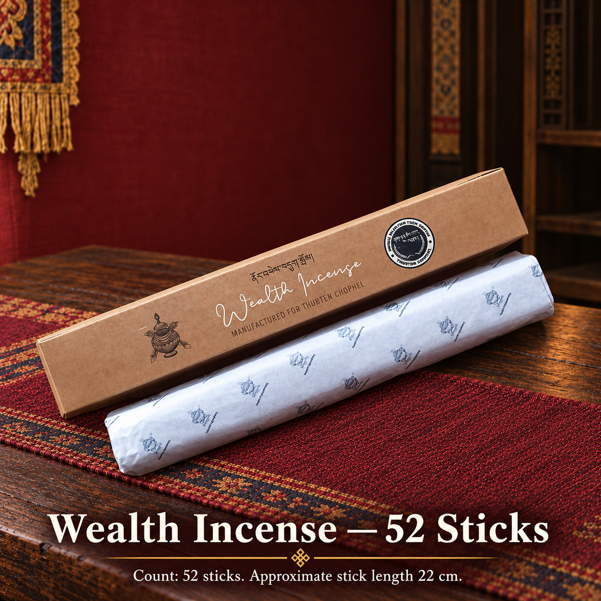 Wealth Incense — 52 Sticks