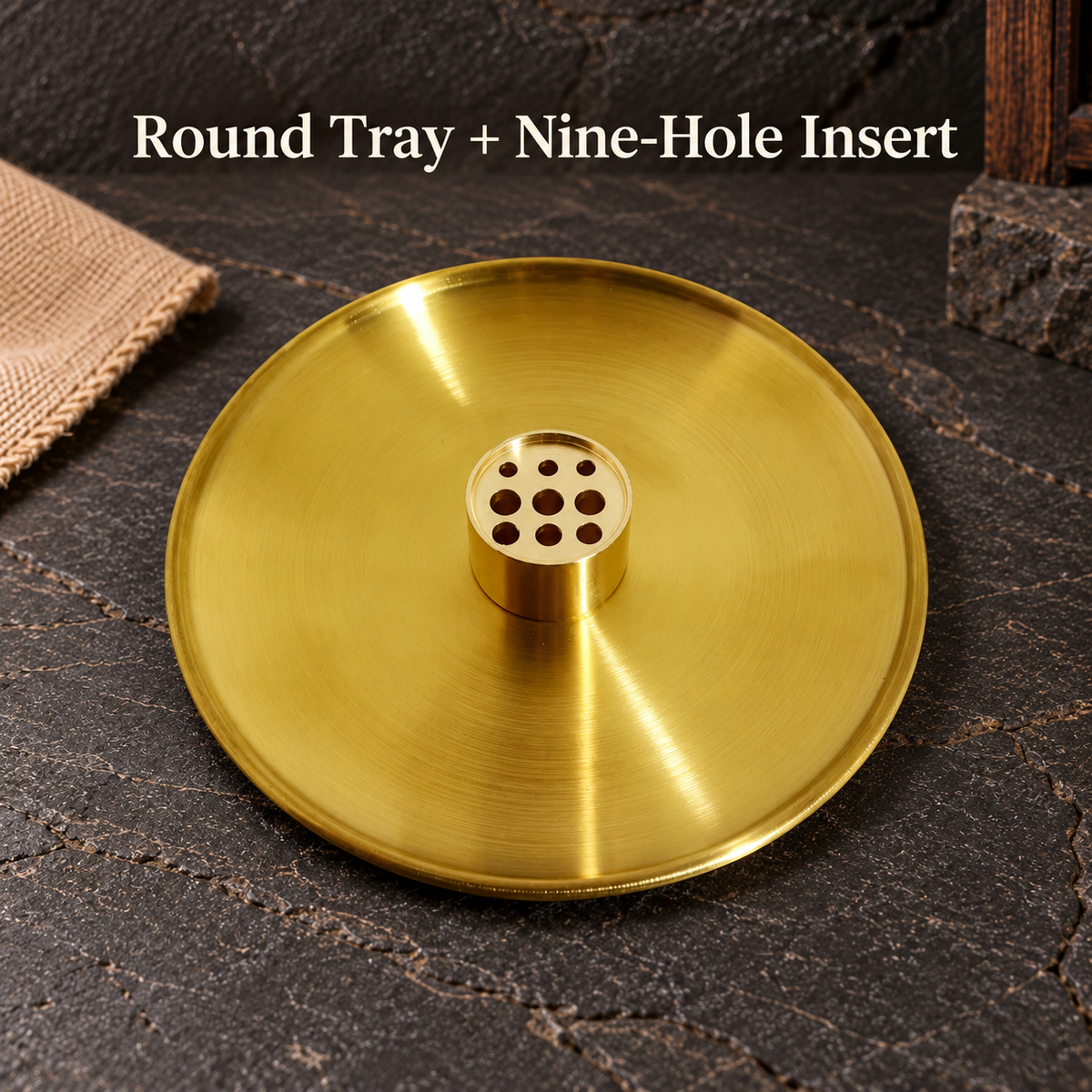 TB615375148286-09 | Round Tray + Nine-Hole Insert