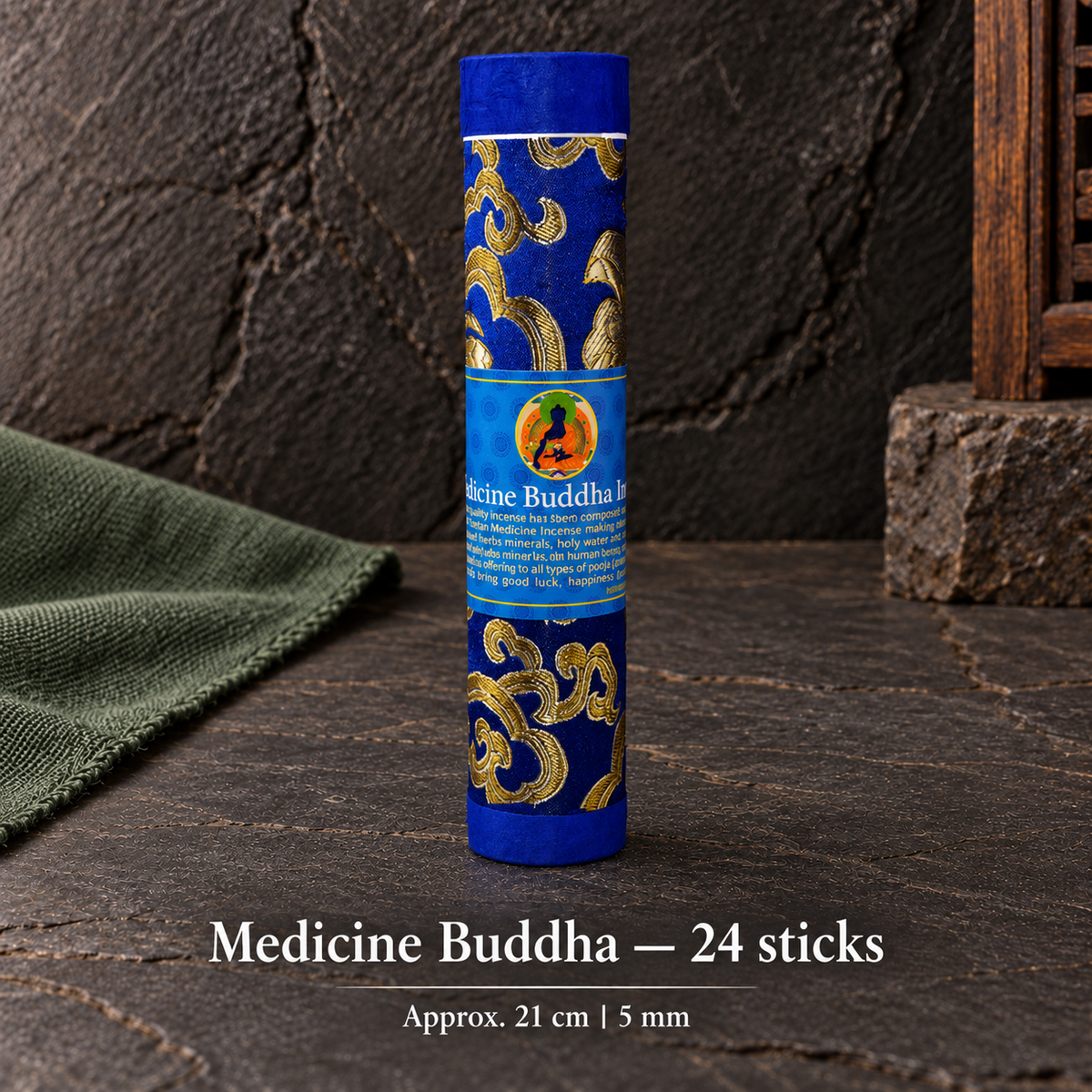 TB615741162409-10 | Medicine Buddha — 24 sticks | approx. 21 cm / 5 mm