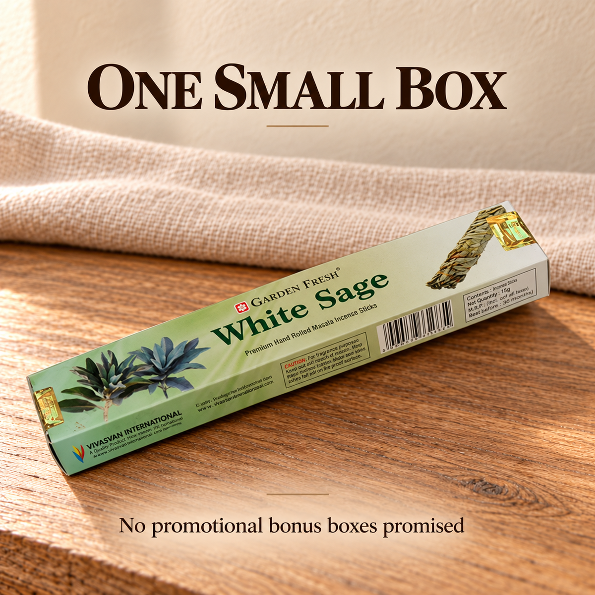 Single box packaging reference