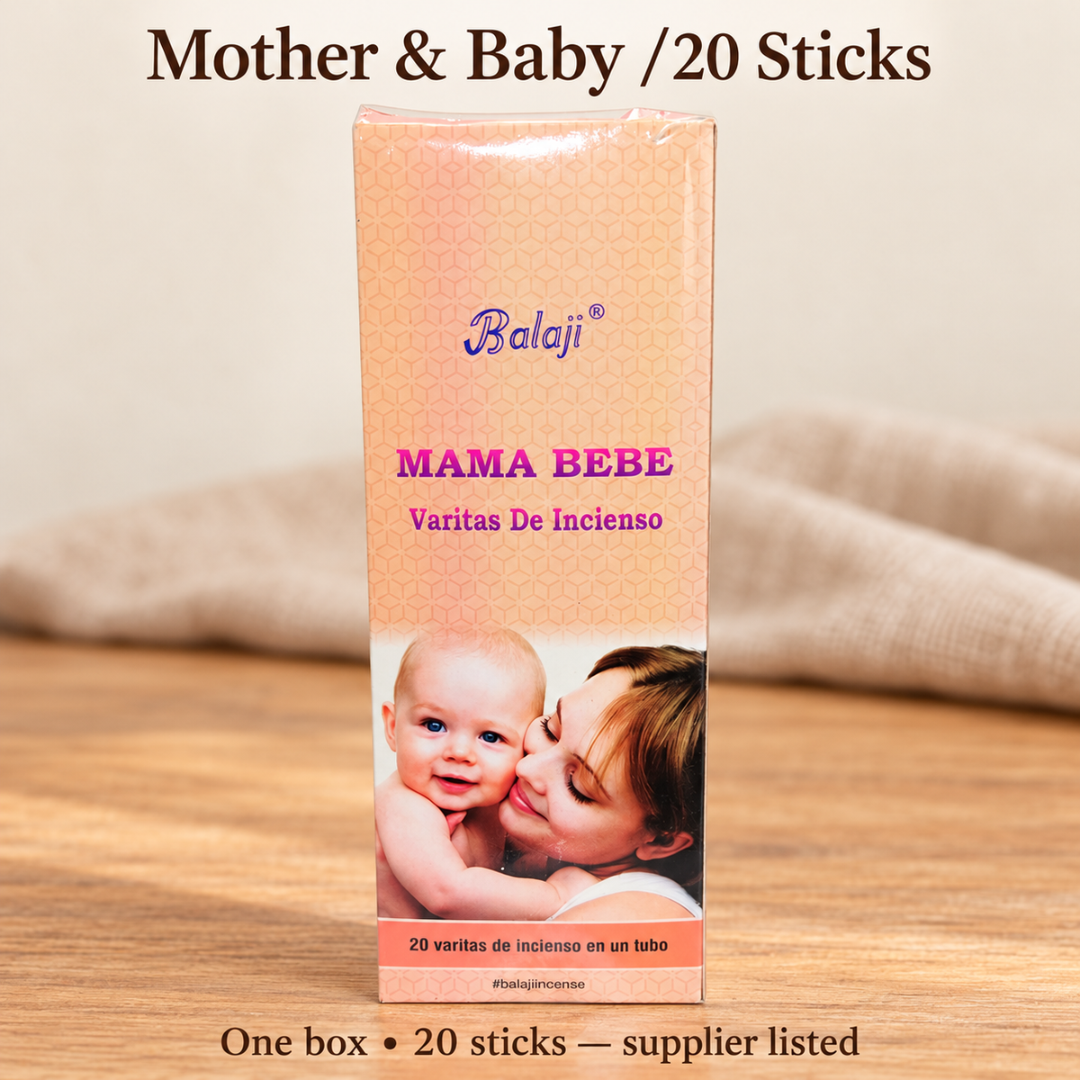 Balaji incense — Mother & Baby /20 Sticks