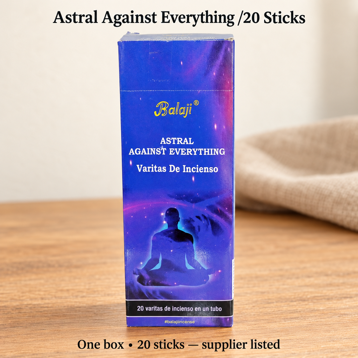 Balaji incense — Astral Against Everything /20 Sticks