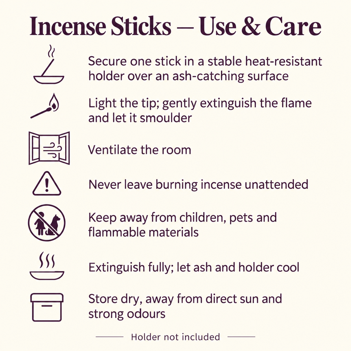 HEM Precious Lavender — use and care