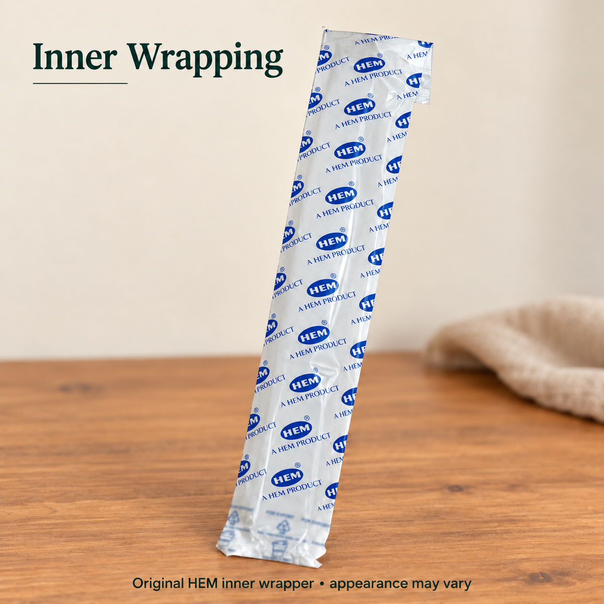 HEM Precious Lavender — original inner wrapper detail