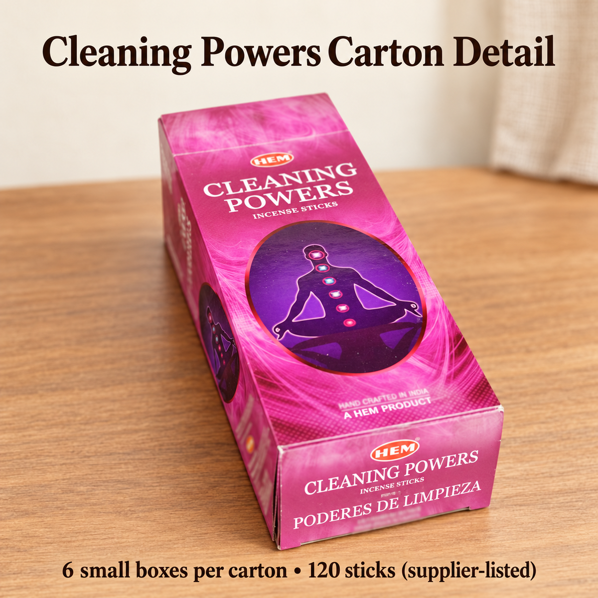 HEM Incense Sticks — Cleaning Powers Carton & Soothing Spa Box | product-03