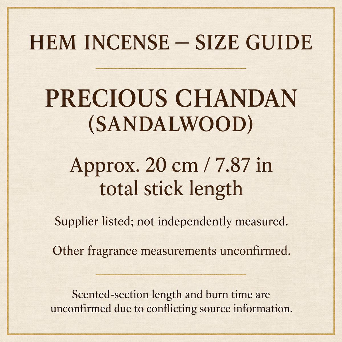 HEM carton size guide | English information guide
