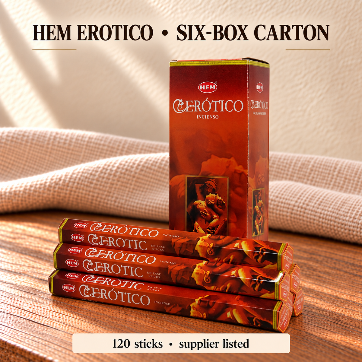 HEM Erotico — Six-Box Carton