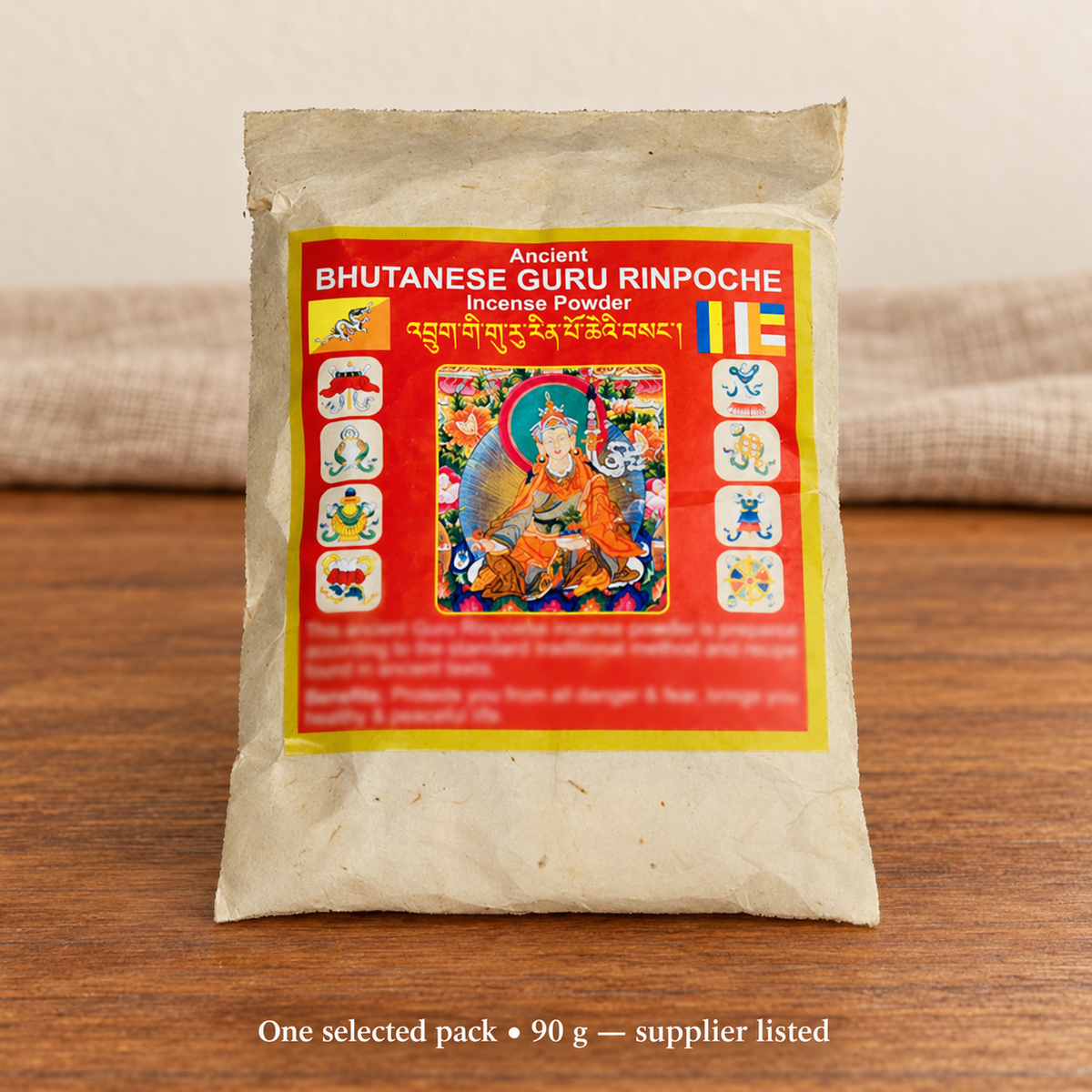 Bhutanese-Labeled Incense Powder — 14 Ritual Selections, 90 g — variant-04
