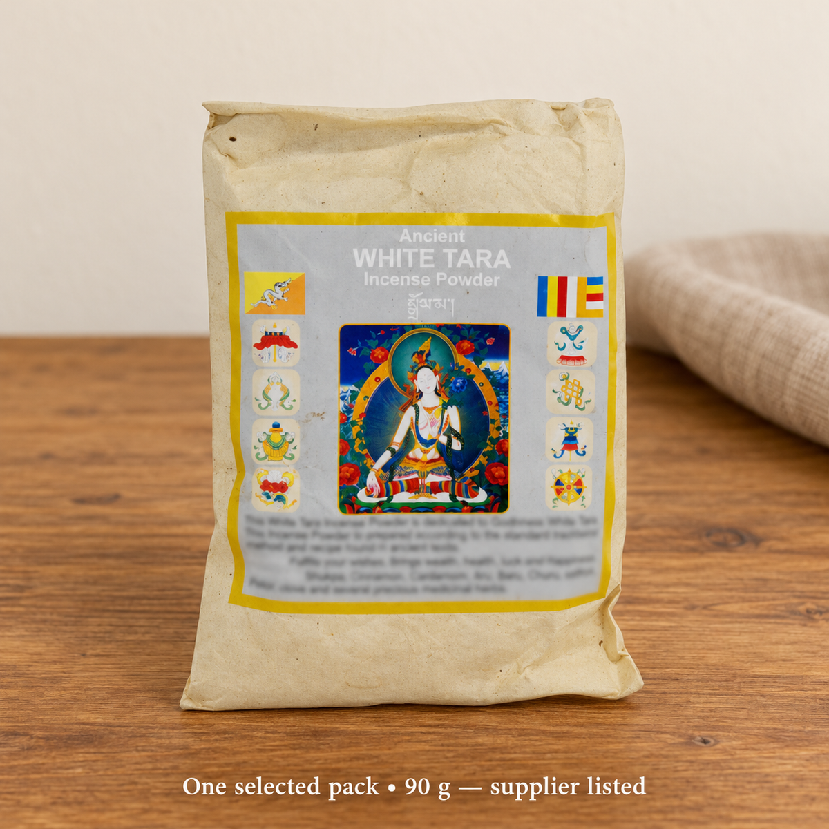 Bhutanese-Labeled Incense Powder — 14 Ritual Selections, 90 g — variant-13