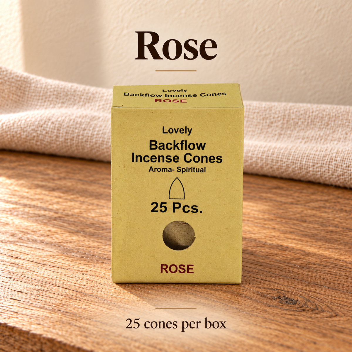TB666810984518-11 | LOVELY Rose | 25 cones per box