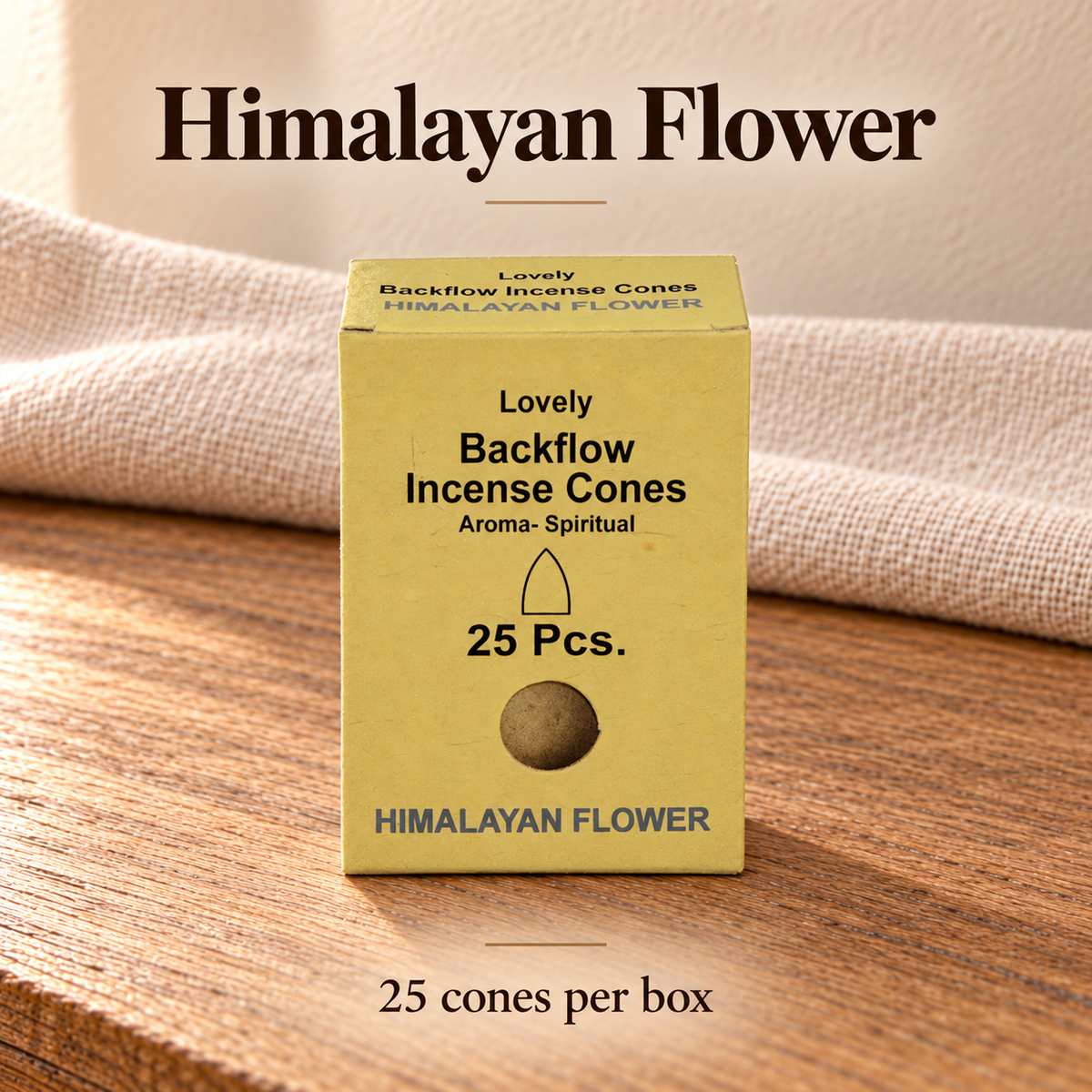 TB666810984518-12 | LOVELY Himalayan Flower | 25 cones per box
