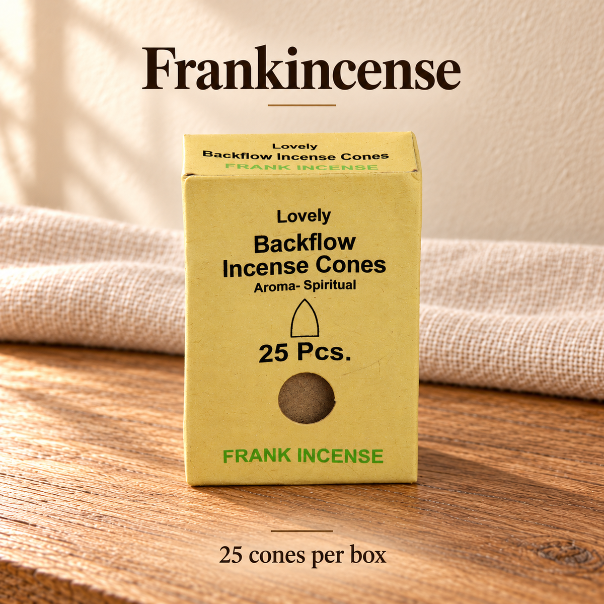 TB666810984518-02 | LOVELY Frankincense | 25 cones per box