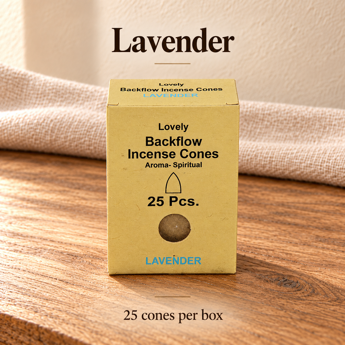 TB666810984518-04 | LOVELY Lavender | 25 cones per box