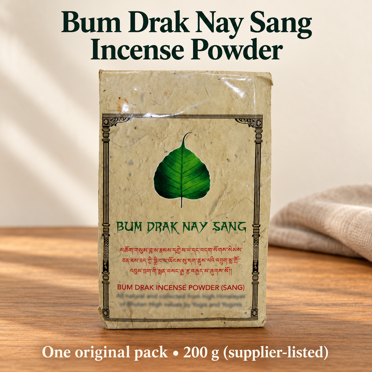 Incense Powder Packs — Sonam Sang, Bum Drak & Lapchi | variant-03