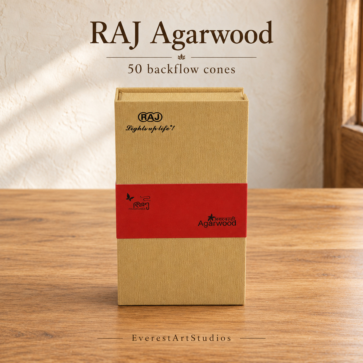 RAJ Backflow Incense Cones — Five Fragrances — variant-02