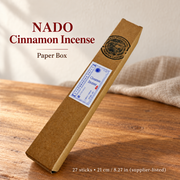NADO Cinnamon Incense — Paper Box & Bamboo Tube Selections — variant-01