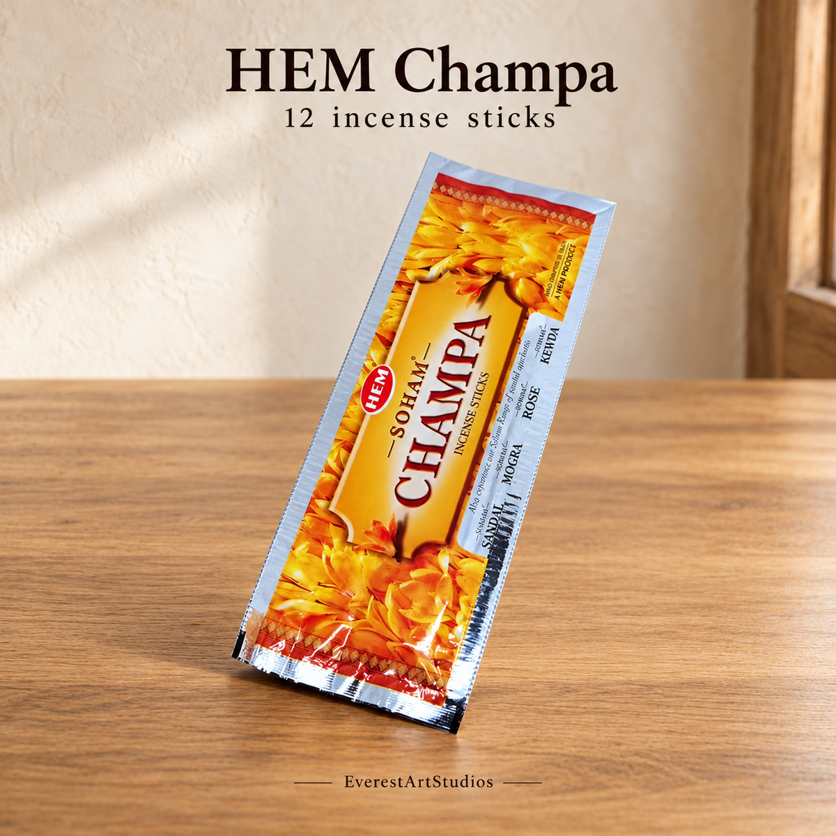 HEM Soham Incense Sticks — Mogra & Champa — variant-02