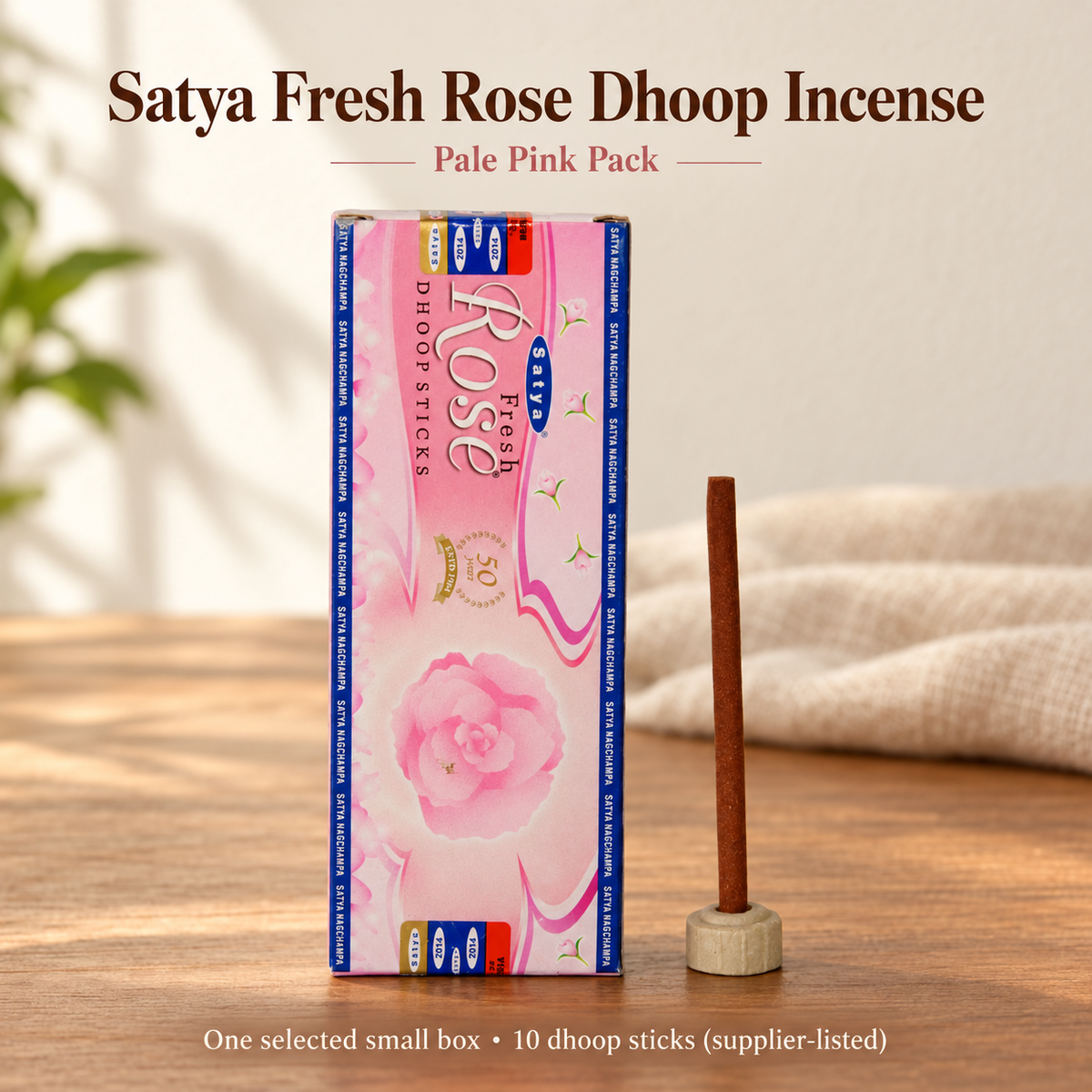 Satya Dhoop Incense — Fragrances in 10- or 20-Stick Boxes — variant-03