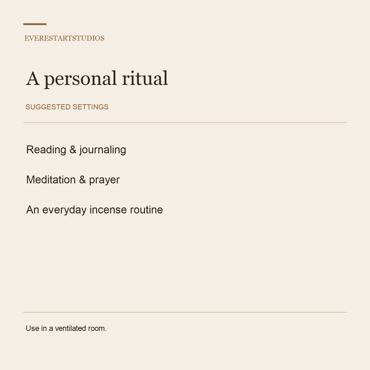 HEM Arruda incense — suggested-uses