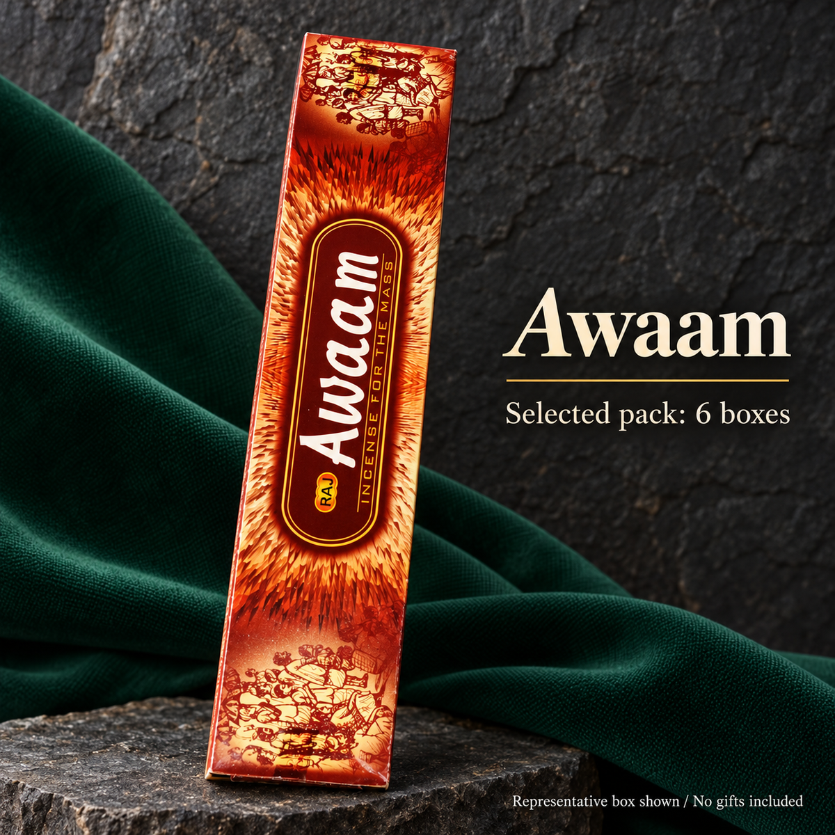 Awaam — 6 boxes — representative individual box