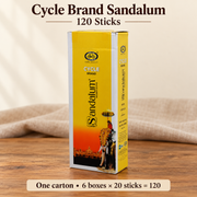 Cycle Brand Sandalum Incense Sticks — 120-Stick Carton — variant-01