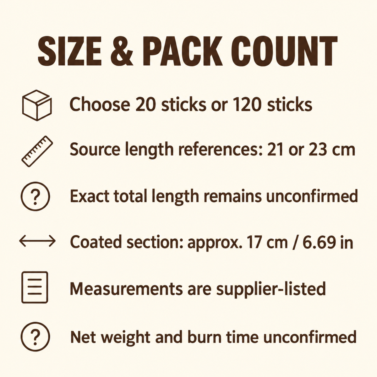 HEM Sage Incense Sticks — 20-Stick Small Box & 120-Stick Carton | size
