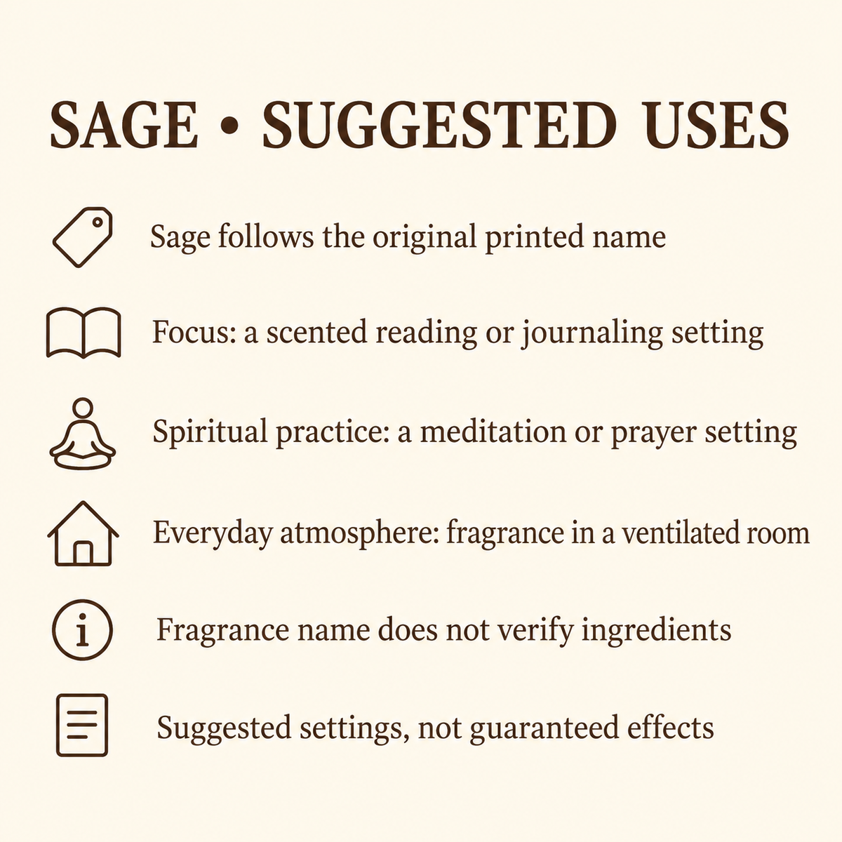 HEM Sage Incense Sticks — 20-Stick Small Box & 120-Stick Carton | uses