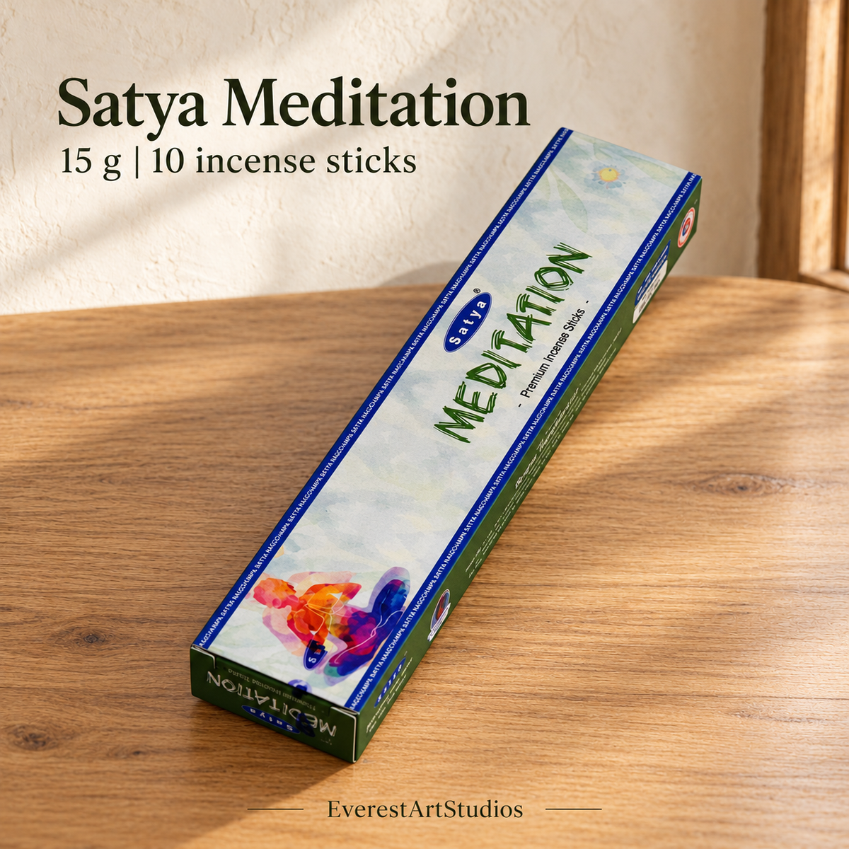 Satya Meditation Incense Sticks — 15 g — variant-02