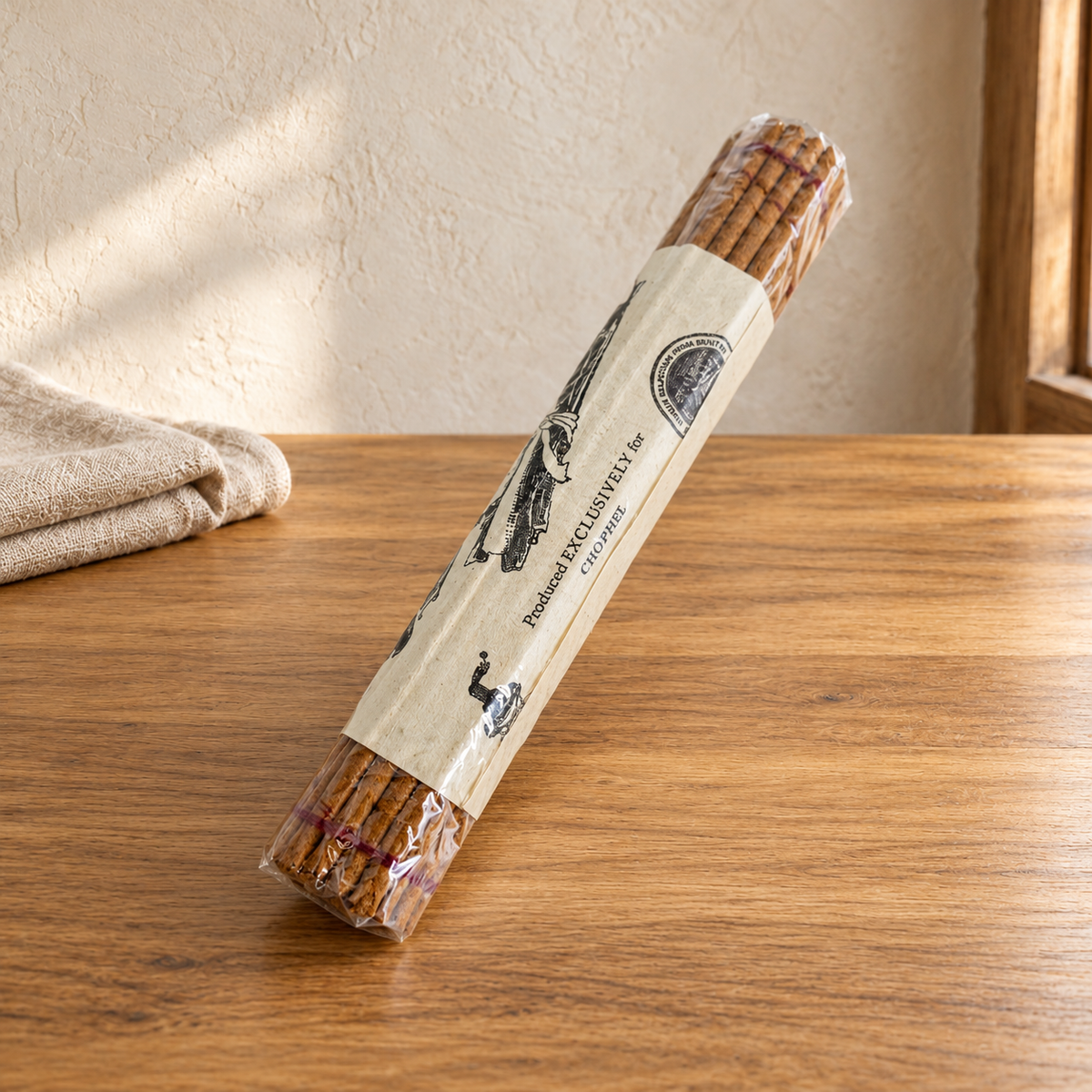 Jambhala Coreless Incense — 30-Stick Wrapped Bundle — One Bundle / 30 Sticks