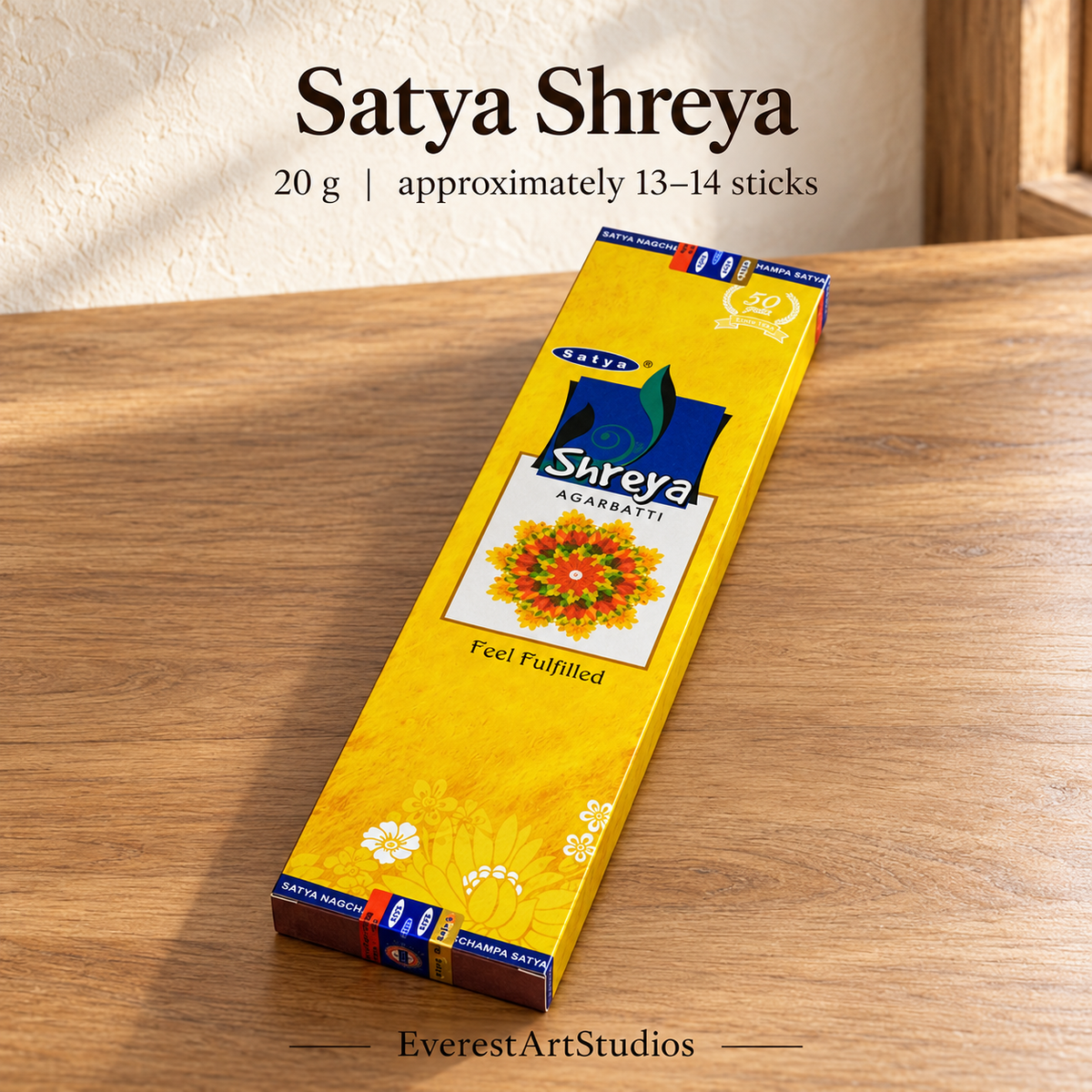 Satya Incense Sticks — Gyana, Yantra, Shreya & Namana — variant-03