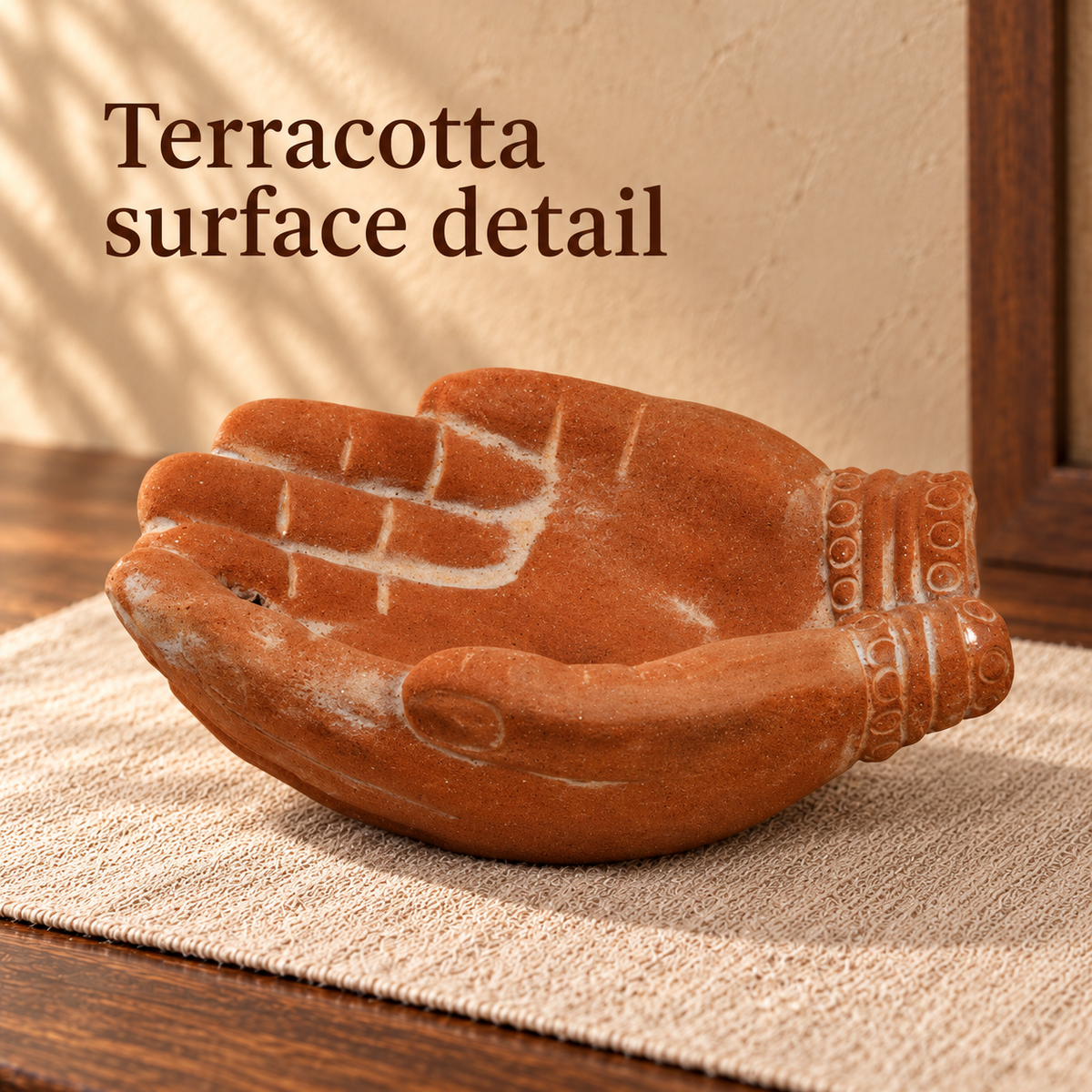 Terracotta surface detail