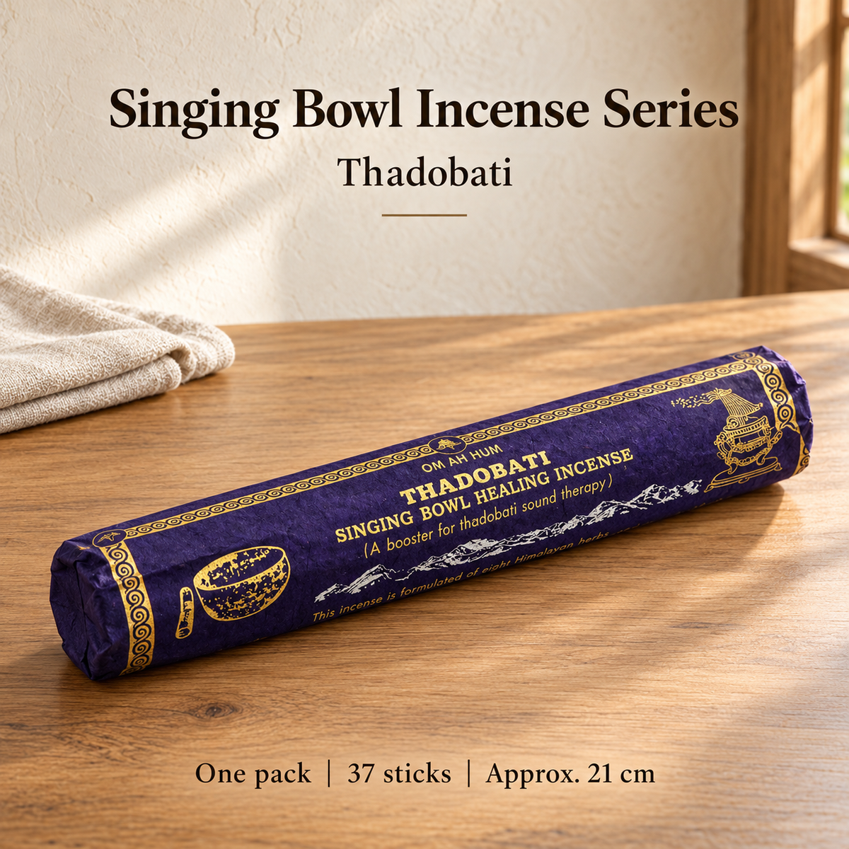 Singing Bowl Incense Series — Thadobati