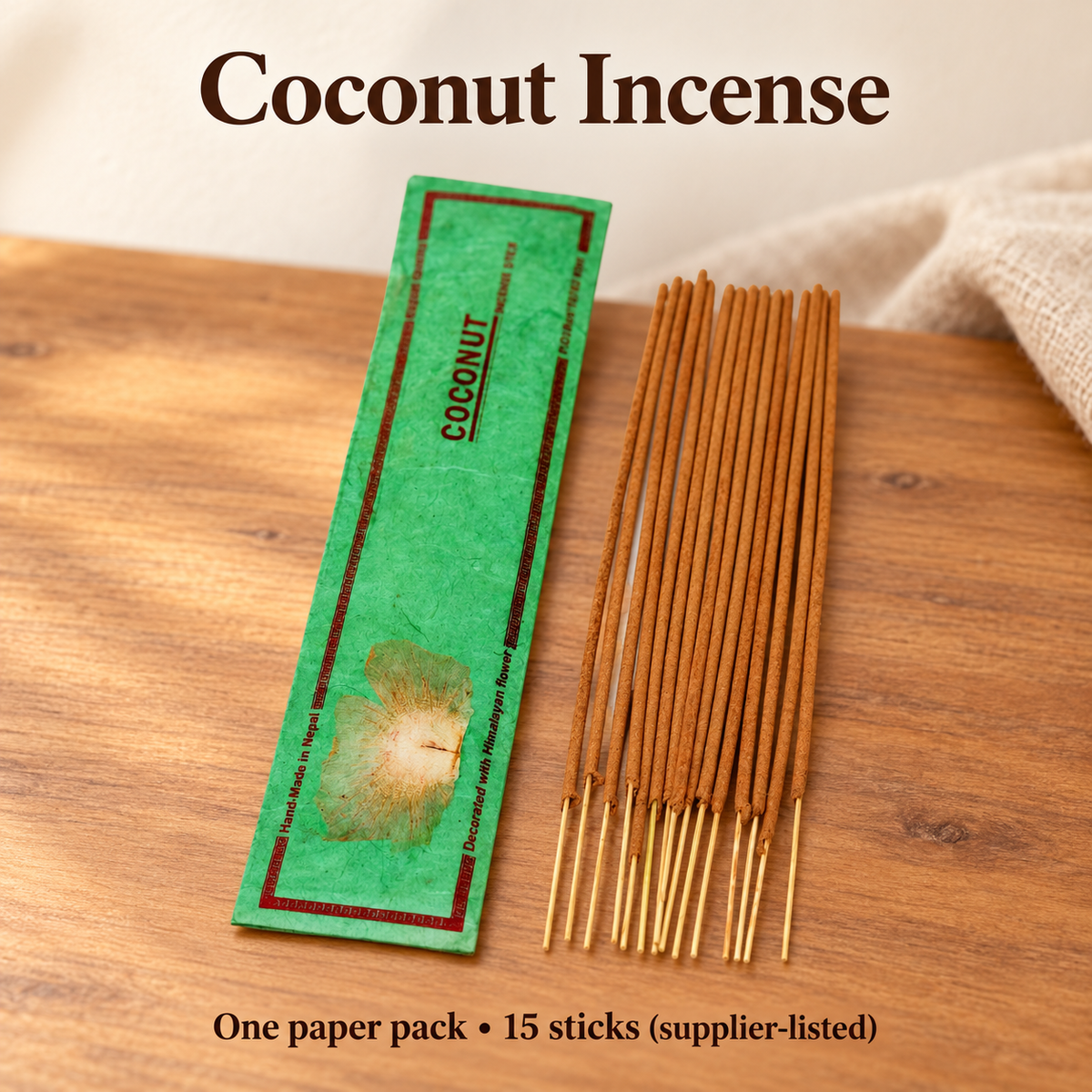 Himalayan Incense Sticks in Decorative Paper Packs — 21 Fragrances — variant-02