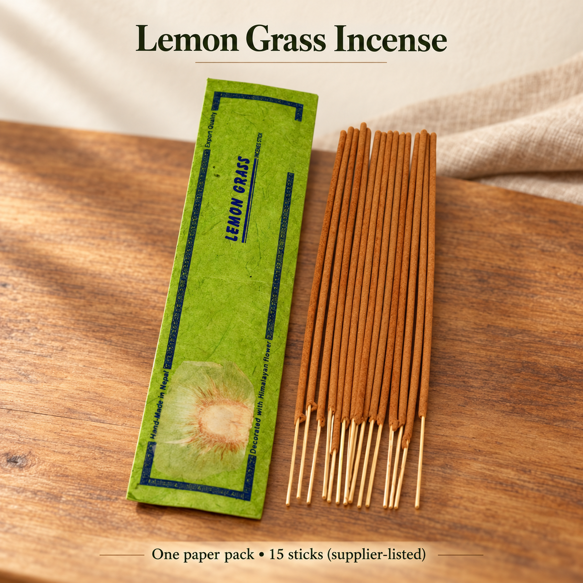 Himalayan Incense Sticks in Decorative Paper Packs — 21 Fragrances — variant-03