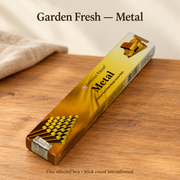 Garden Fresh Metal actual packaging
