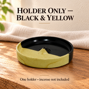 Holder Only — Black & Yellow
