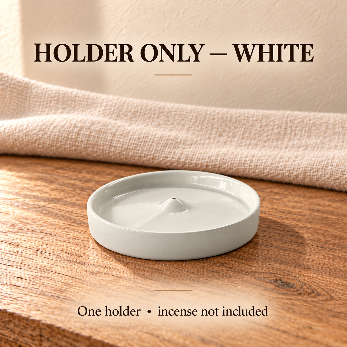 Holder Only — White
