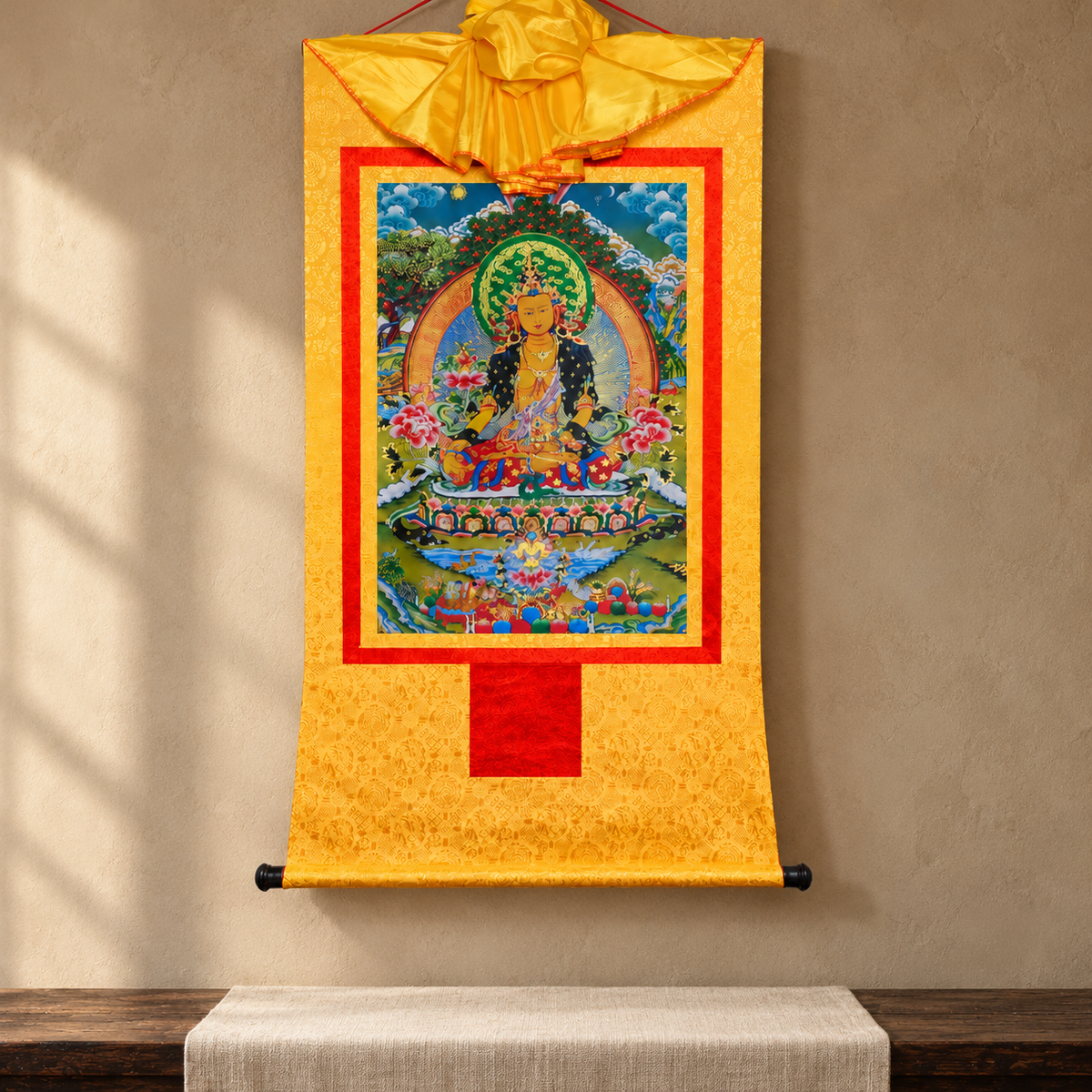 Ksitigarbha thangka hero