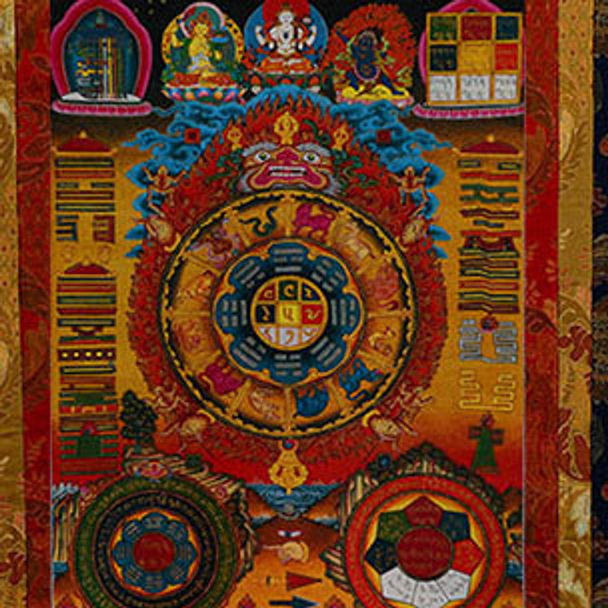 Nine Palace Bagua Zodiac detail-1