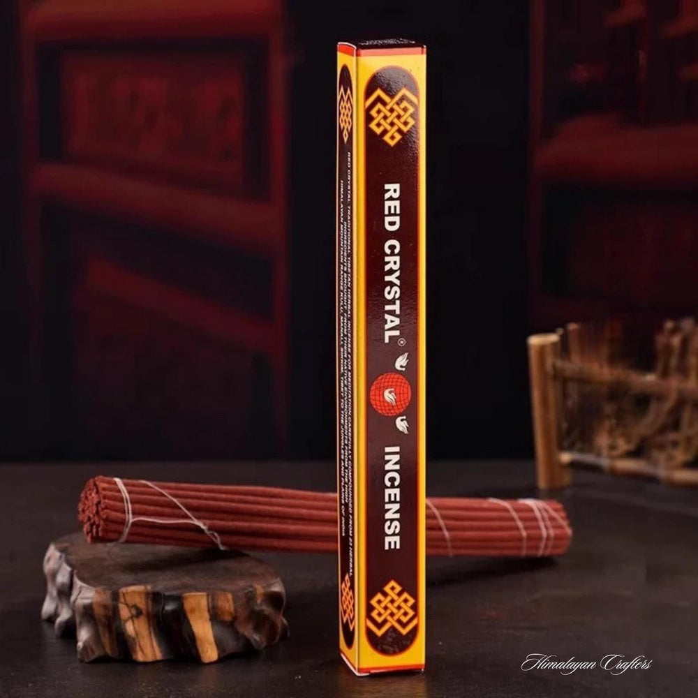 RED CRYSTAL INCENSE — original source view 1; ORIGINAL PACKAGE & PROP VIEW
