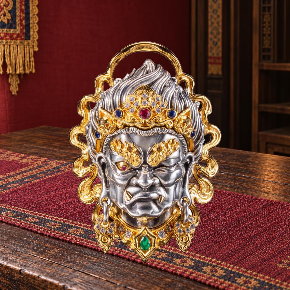 ORNATE MASK PENDANT — original source view 9