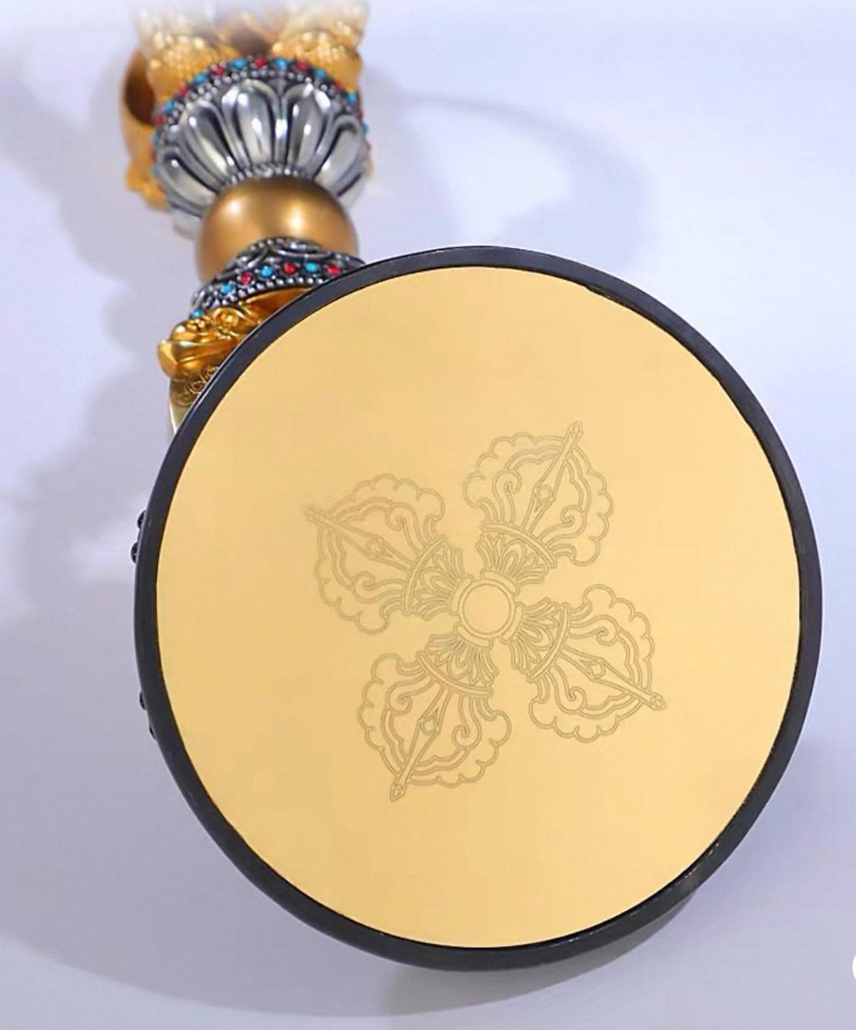 Handcrafted Vajra Nepalese Dorje Brass Handmade Tibetan Style gift Tibetan Sacred Buddhist Ritual