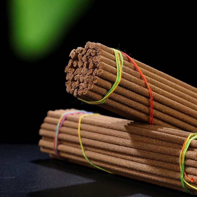 Tibetan Incense | Natural Hand-Rolled Dzogchen Incense Sticks | Meditation Aromatherapy | 12cm ~45 Sticks