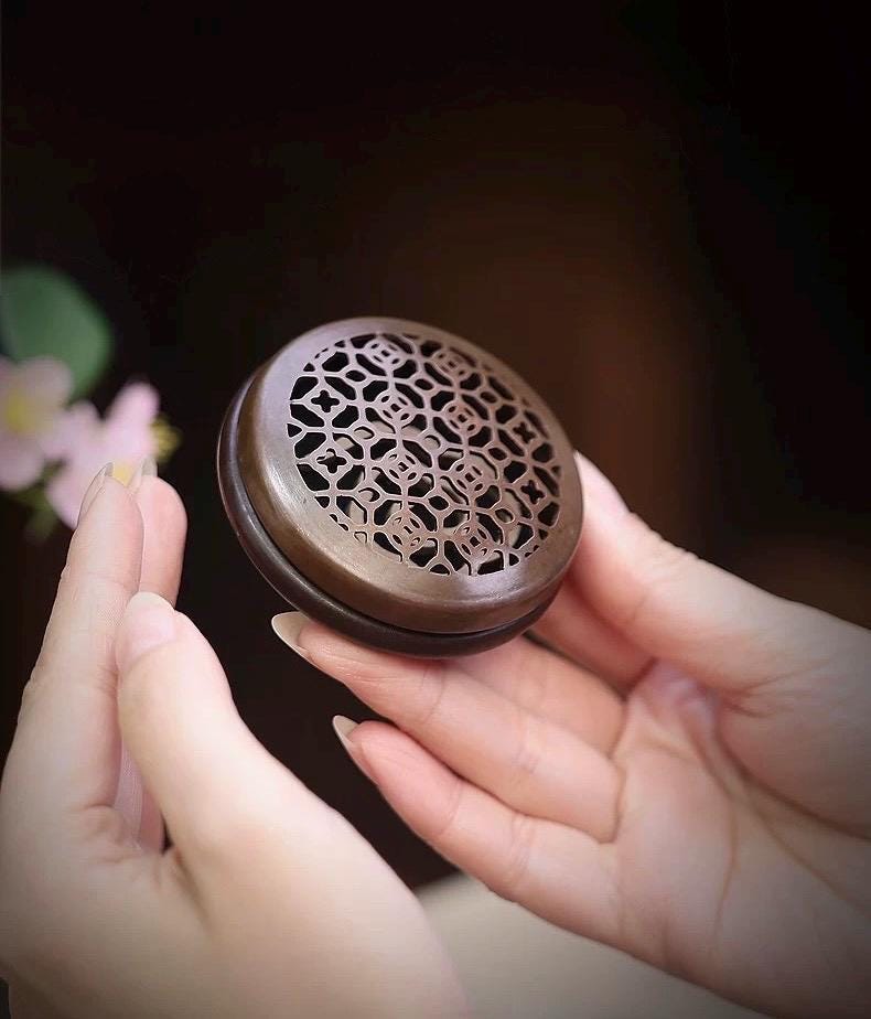 Portable Incense Burner | Pocket Travel Incense Censer for Home or On-the -Go
